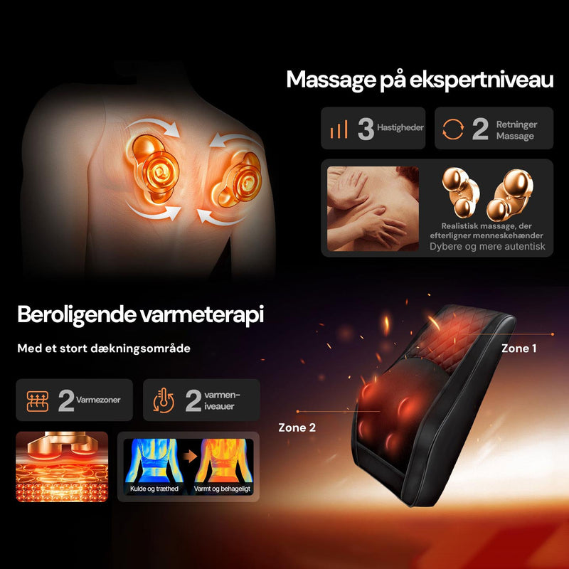 Shiatsu-massagepude Pro+