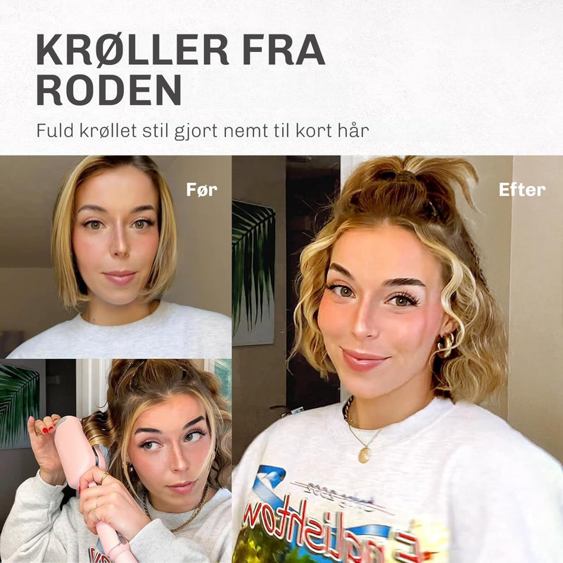 Bølgejern med 25 mm tønder til store og naturlige bølger