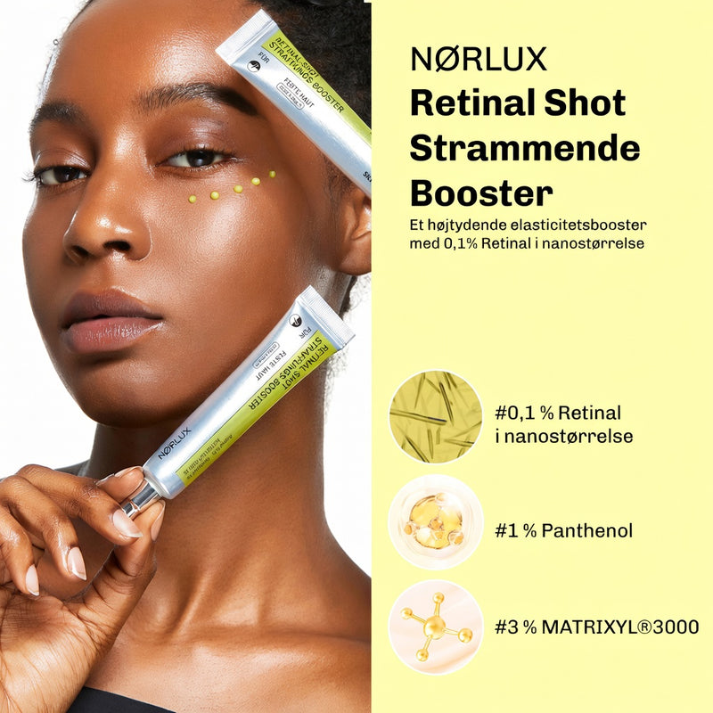 Hudpleje serum med A vitamin der forbedrer elasticitet og glod