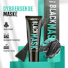 Dybderensende black mask der giver glat og ensartet hud