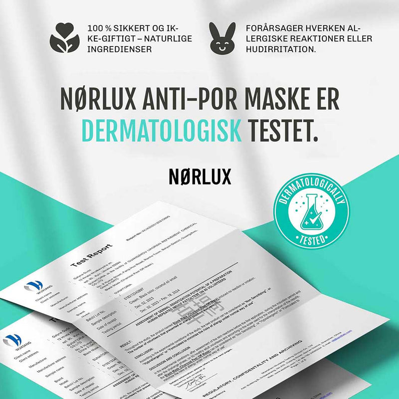 Peel off black mask der fjerner hudorme og giver klar hud