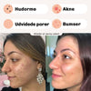 Skansom peel off maske til sensitiv hud med effektiv rens