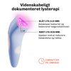 Blå lys terapi der fjerner akne bakterier og giver klar hud