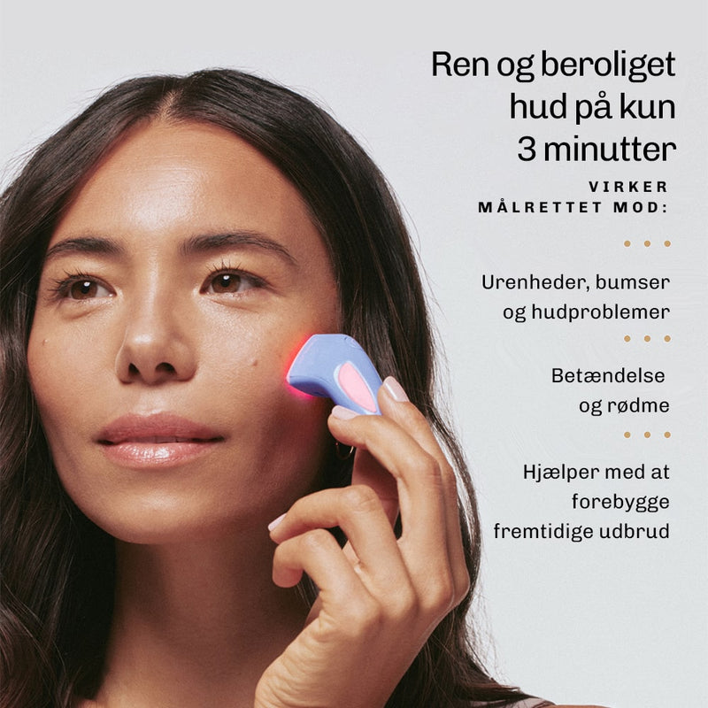 LED terapi der fremmer hudfornyelse og reducerer akne