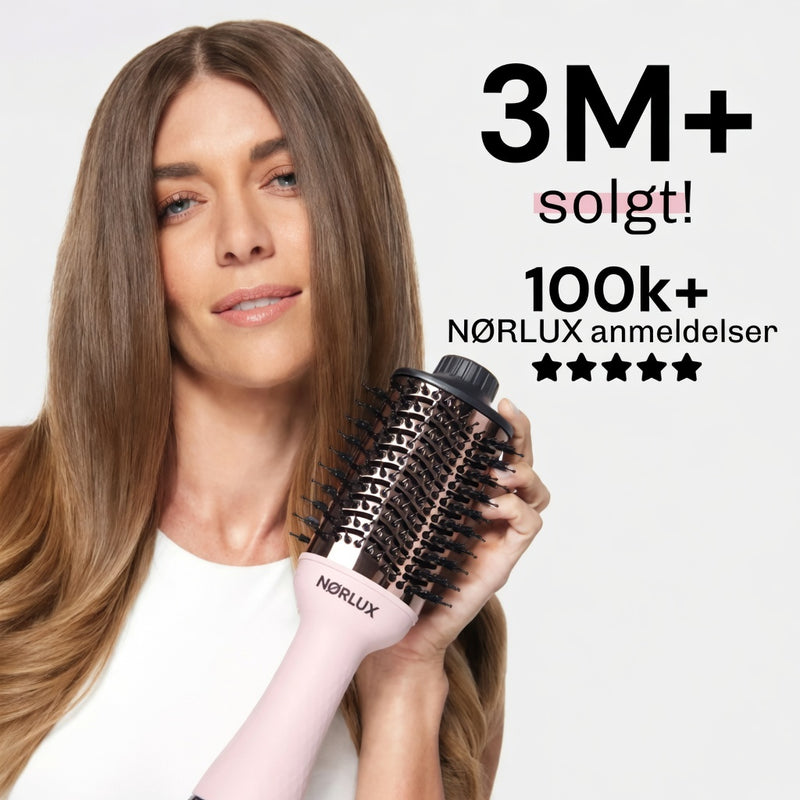 Föhnstyler med jævn varmefordeling for skånsom styling