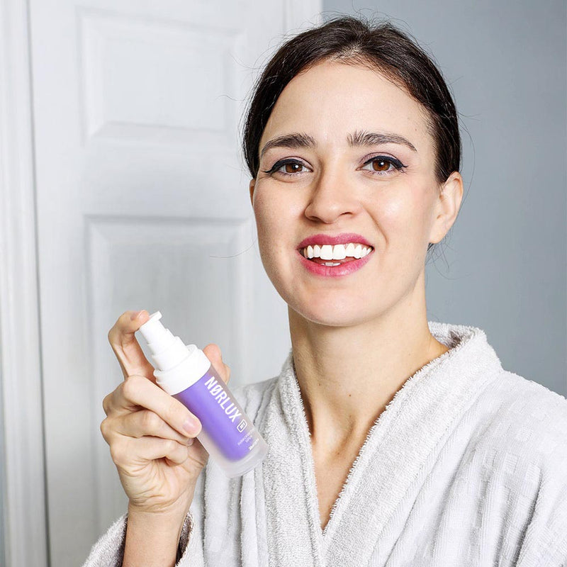 Farvekorrigerende tandserum