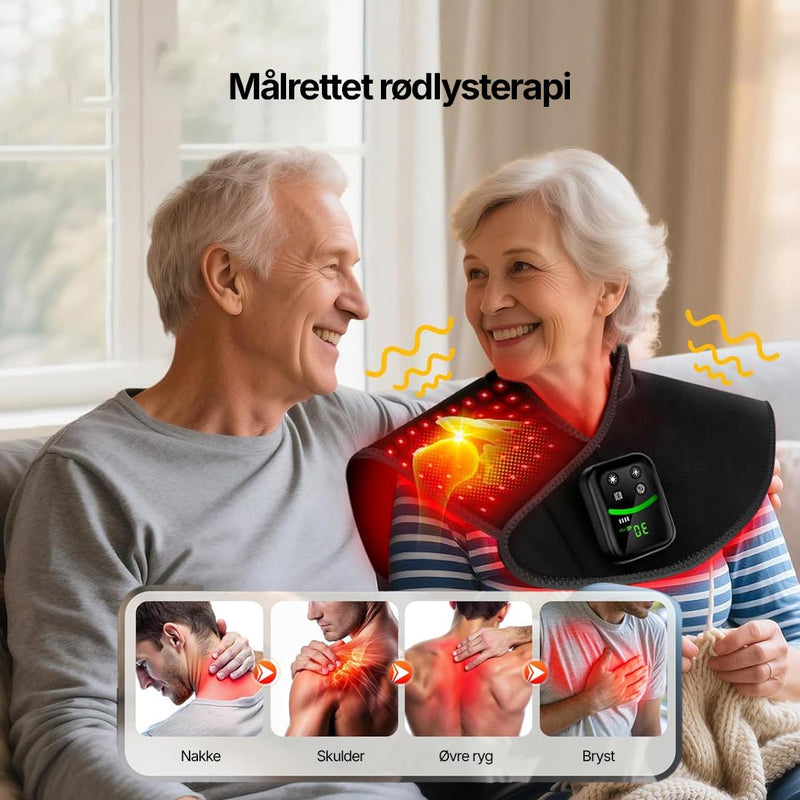 Nakke- og skulderlysterapi Pro+