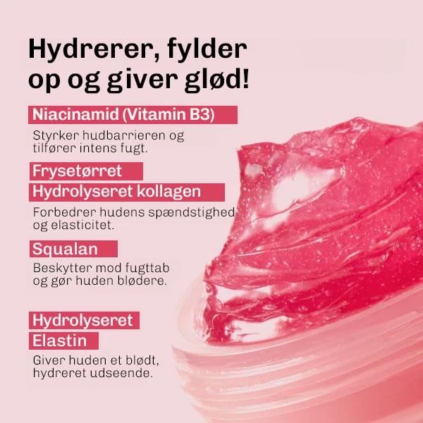 Skansom kollagen creme til sensitiv hud med beroligende effekt