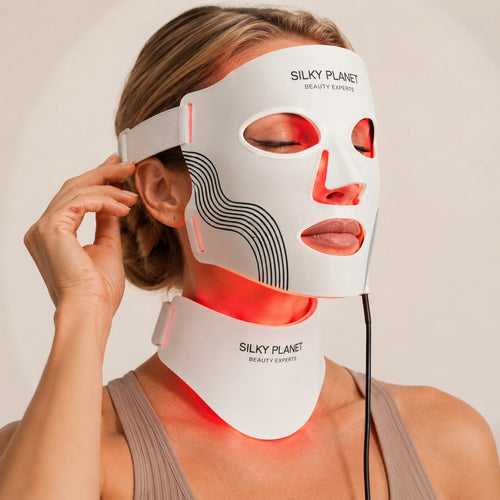 LED Lysterapi Ansigtsmaske LUMIWHITE
