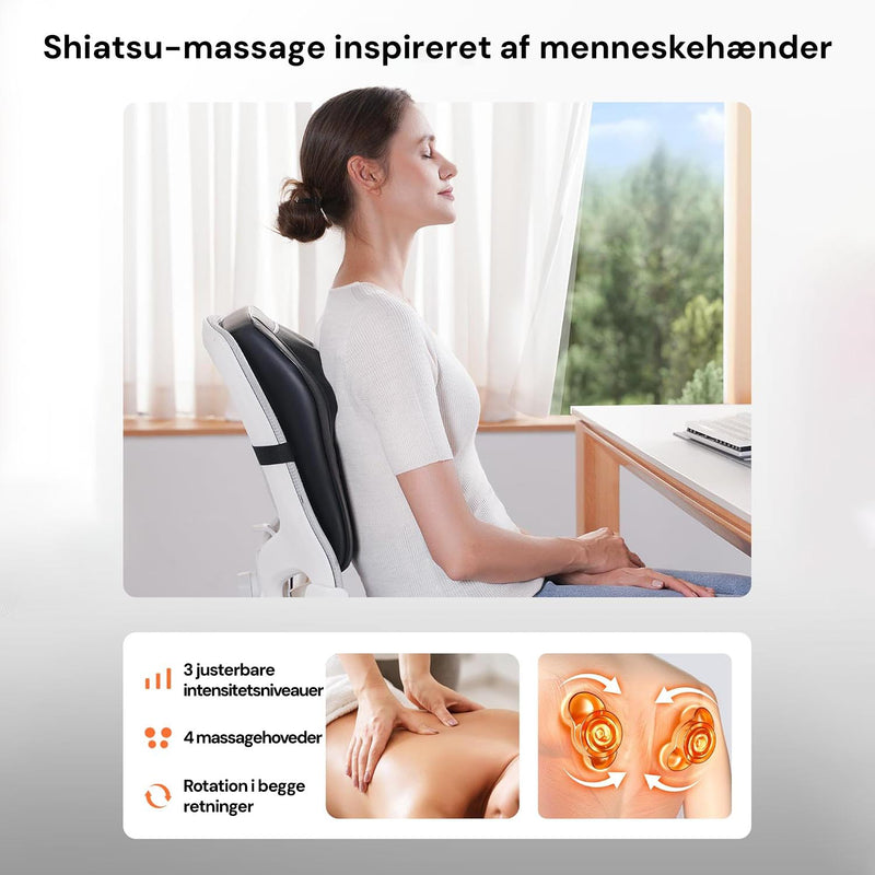 Shiatsu-massagepude Pro+
