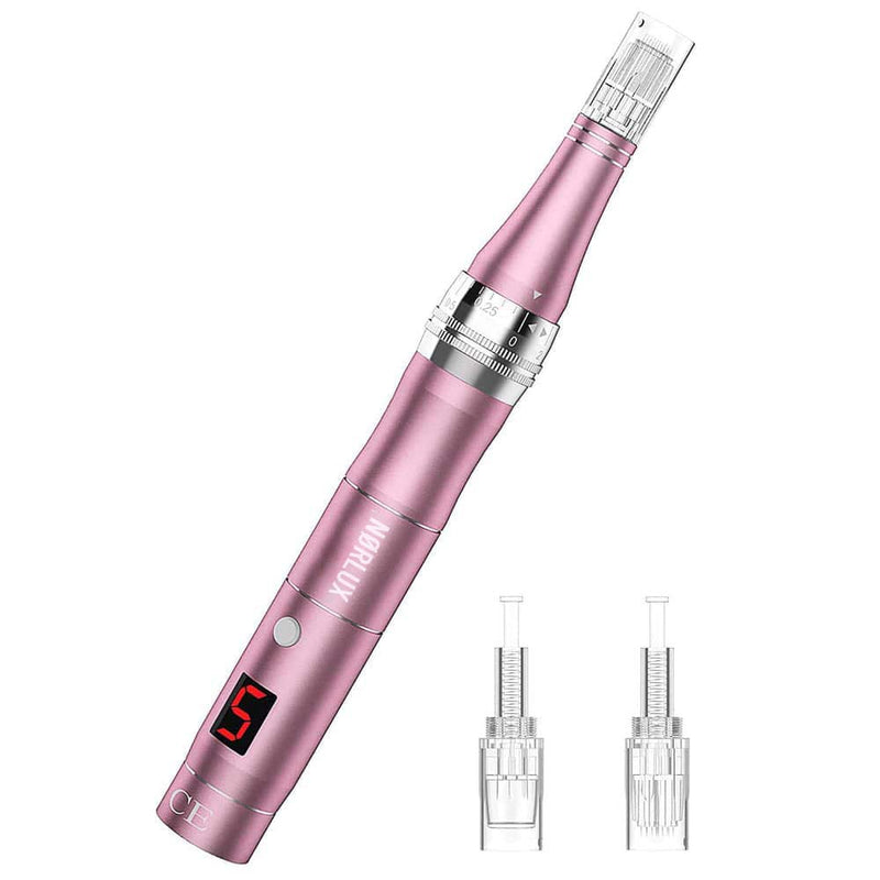 Microneedling pen der stimulerer kollagen og giver fastere hud