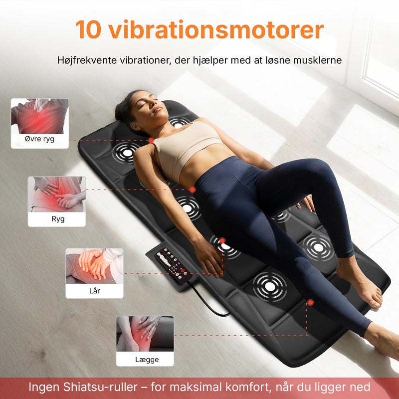 Helkropsmassagemåtte Elite+
