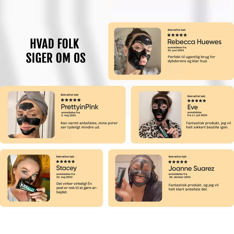 Peel off mask der beroliger huden og efterlader den blod og smidig
