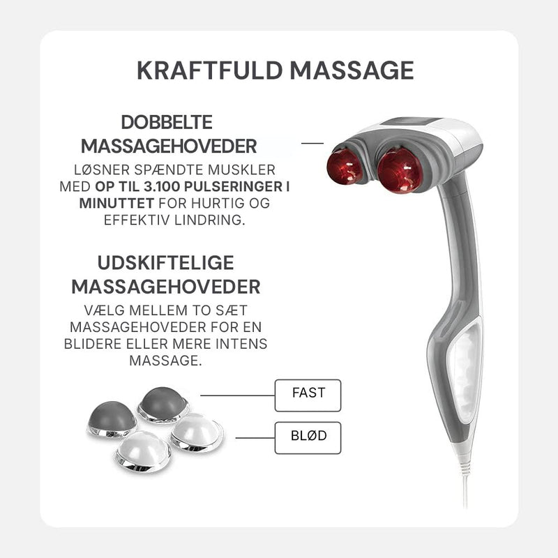 Dybvævsmassageapparat Heat+