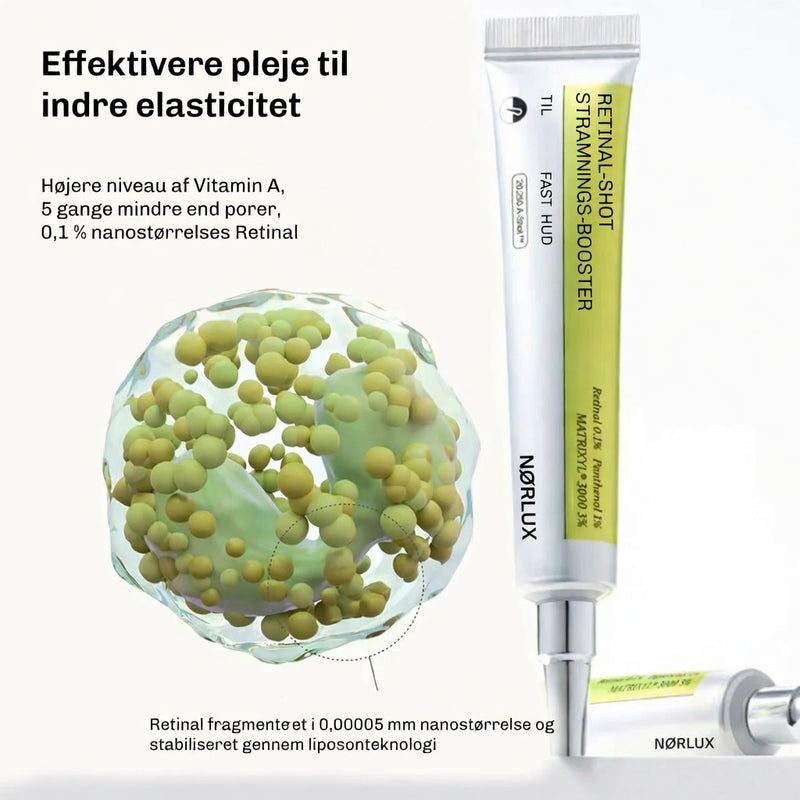 Avanceret natserum med retinal til hudfornyelse og opstramning