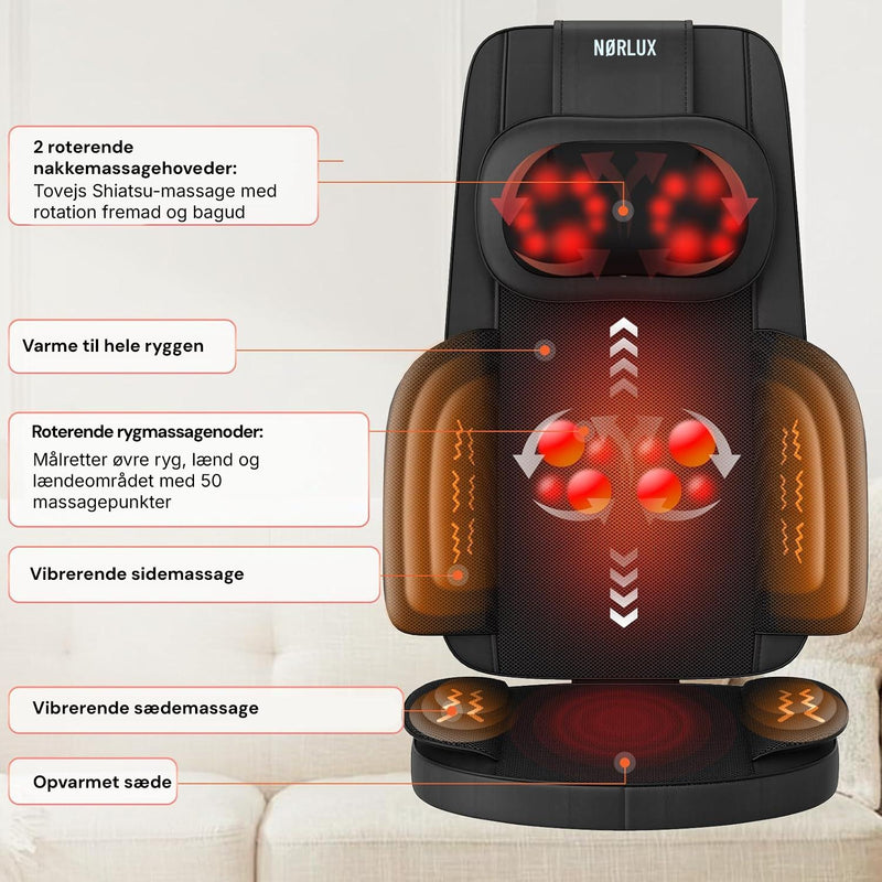 4D-massagesæde Pro+