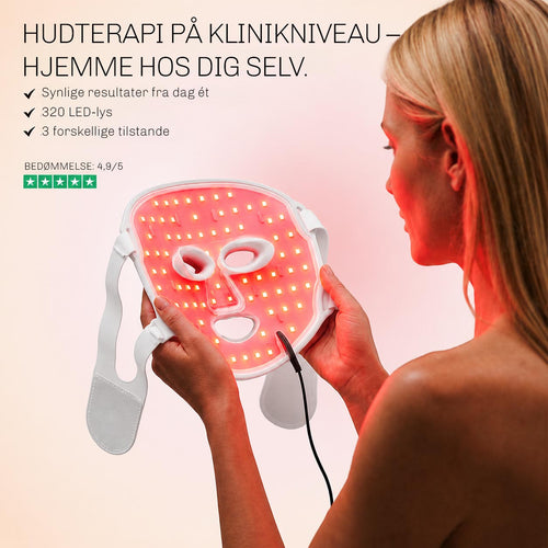 LED Lysterapi Ansigtsmaske LUMIWHITE