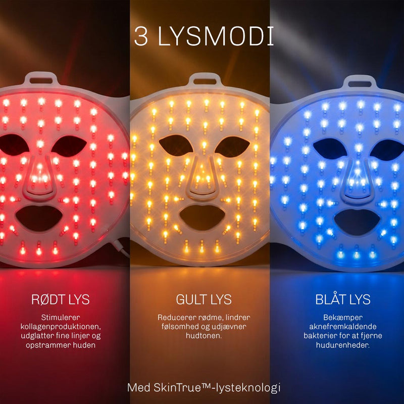 LED Lysterapi Ansigtsmaske