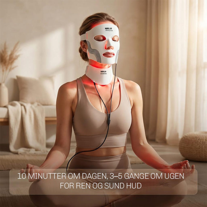 LED Lysterapi Ansigtsmaske
