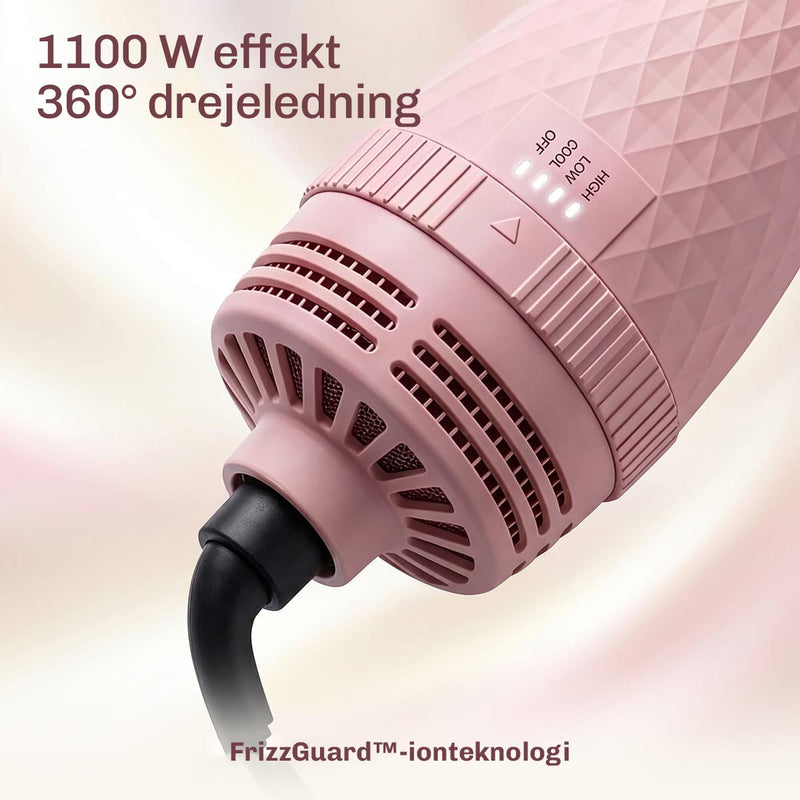 VolumeBrush 2-i-1 hårstyler til en flot blowout med mere volumen og glat hår.