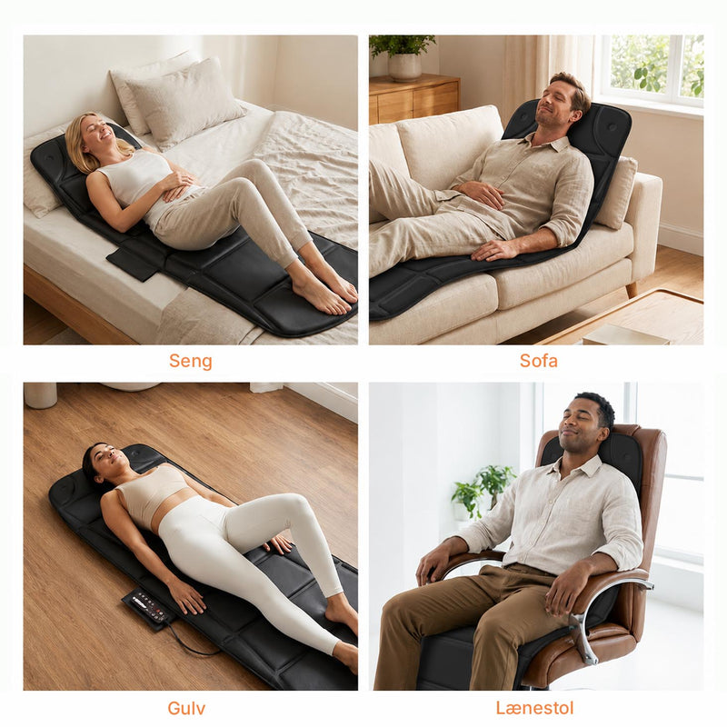 Helkropsmassagemåtte Elite+