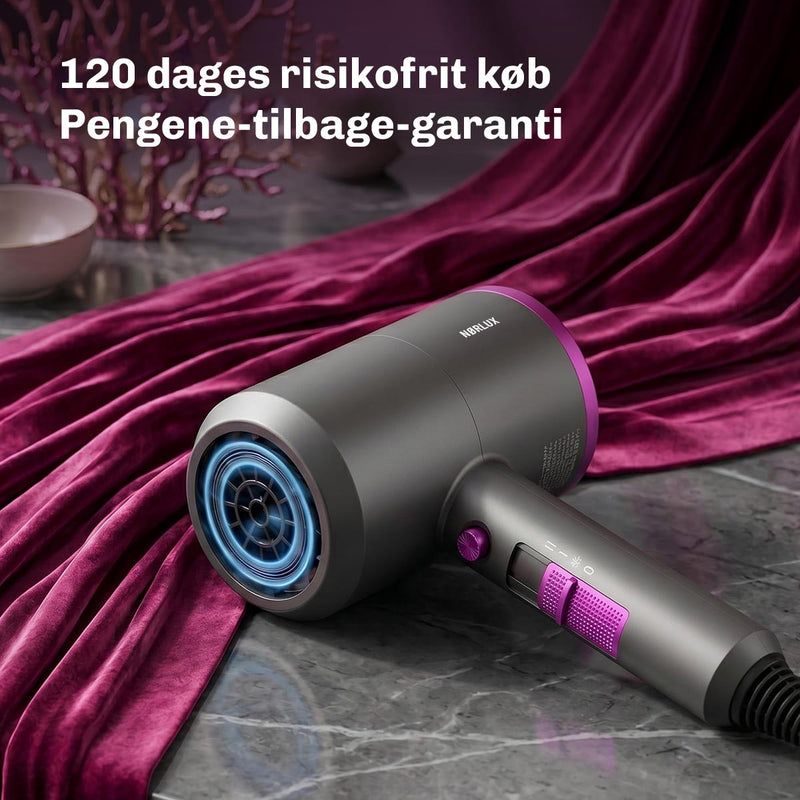 AirFusion stylinghårtørrer til hurtig tørring, ekstra volumen og professionelle stylingresultater.